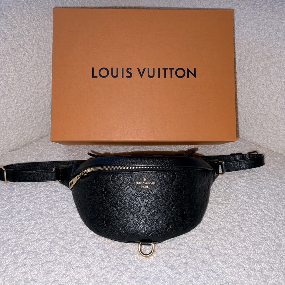LOUIS VUITTON Empreinte BumBag Black